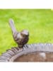 Garden Hero Vogelbad in Antikbraun - (H)79,5 x Ø 19 cm