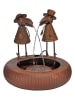 Garden Hero Fontanna "2 Raven" w kolorze brązowym - wys. 43 x Ø 46 cm