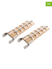 Chefware 2-delige set: visbraders lichtbruin - (L)55 x (B)16,5 cm