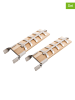 Profigarden 2-delige set: visbraders lichtbruin - (L)55 x (B)16,5 cm