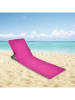 Nature Fellow Strandligstoel roze - (B)47 x (H)52 x (D)145 cm