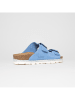 Blue Bay Leren slippers "Timaru" lichtblauw