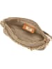 Mia Tomazzi Leder-Schultertasche in Hellbraun - (B)29 x (H)17 x (T)6 cm