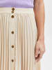 SELECTED FEMME Spódnica plisowana "Yosia" w kolorze beżowym