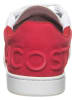 Lacoste Leren sneakers "Carnaby Evo" rood/wit