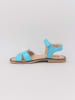 TREVIRGOLAZERO Leren sandalen lichtblauw