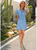 Coconut Sunwear Kleid in Blau