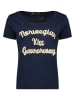 Geographical Norway Shirt "Jainab" donkerblauw