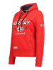 Geographical Norway Hoodie "Guitre" in Rot