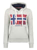Geographical Norway Hoodie "Gpalm" grijs