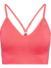 Odlo Biustonosz sportowy "Seamless Soft 2.0" w kolorze czerwonym