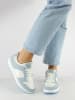 Foreverfolie Sneakers in Hellblau