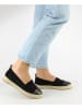 Foreverfolie Espadrilles in Schwarz