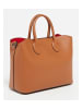 Victor & Hugo Paris Leder-Henkeltasche "Nisa" in Camel - (B)31 x (H)25 x (T)14 cm
