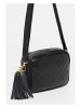 Victor & Hugo Paris Leren schoudertas "Nat" zwart - (B)20 x (H)15 x (D)6 cm