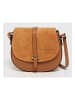 Victor & Hugo Paris Leren schoudertas "Amel" camel - (B)22,5 x (H)18,5 x (D)6 cm
