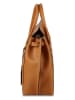 Victor & Hugo Paris Leren handtas "Jane" camel - (B)36 x (H)35 x (D)24 cm