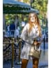 Victor & Hugo Paris Leder-Henkeltasche "Jeny" in Taupe - (B)25 x (H)19 x (T)7 cm