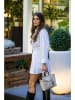 Victor & Hugo Paris Leder-Henkeltasche "Jany" in Taupe - (B)25 x (H)19 x (T)7 cm