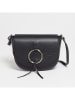 Victor & Hugo Paris Leren schoudertas "Christian" zwart - (B)26 x (H)16 x (D)9 cm