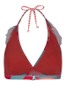 SHORT STORIES Biustonosz bikini w kolorze czerwono-szarym