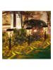 lumisky 6er-Set: LED-Solar-Gartenstecker "Osiris" in Schwarz - (H)39 cm
