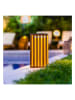 lumisky Lampa solarna LED "Chennai" w kolorze jasnobrązowym - 15 x 30 x 15 cm