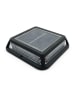 lumisky Lampy solarne LED (2 szt.) "Quadry" w kolorze czarnym - 12 x 3 x 12 cm