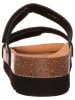 Scholl Leren slippers "Lusaka" bruin