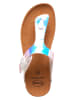 Scholl Teenslippers "Boa Vista Up" zilverkleurig
