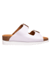 Scholl Leren slippers "Ilary 2 Straps" lila