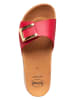 Scholl Klapki "Monterey Mule" w kolorze czerwonym