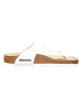 Birkenstock Zehentrenner "Gizeh" in Weiß - Weite N