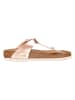 Birkenstock Teenslippers "Gizeh" koperkleurig - wijdte N