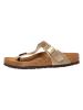 Birkenstock Japonki "Gizeh" w kolorze złotym