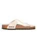 Birkenstock Teenslippers "Gizeh" crème/goudkleurig - wijdte N