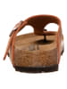 Birkenstock Japonki "Gizeh" w kolorze jasnobrązowym