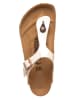 Birkenstock Teenslippers "Gizeh" crème - wijdte S