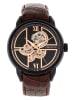 Heritor Automatisch horloge "Sanford" bruin/zwart