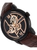Heritor Automatisch horloge "Sanford" bruin/zwart