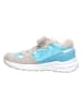 Lurchi Leder-Sneakers "Vio" in Grau/ Hellblau