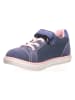 Lurchi Leren sneakers "Sasa" donkerblauw/roze