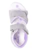 Lurchi Skórzane sandały "Lisa" w kolorze szaro-fioletowym