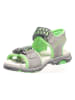 Lurchi Sandalen "Buba" in Grau/ Grün