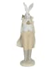 Clayre & Eef Dekofigur "Kaninchen Junge" in Creme - (B)11 x (H)37 x (T)10 cm