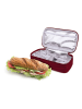 IRIS Isoleersandwichtas rood - (B)14 x (H)22 x (D)5 cm