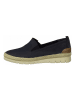 Tamaris Leren instappers donkerblauw