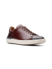 Clarks Skórzane sneakersy w kolorze brązowym