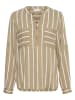 Kaffe Blouse "Babara" groen/wit
