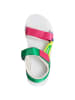 Benetton Sandały w kolorze białym ze wzorem